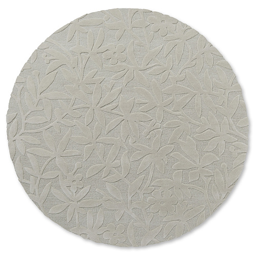 Cleavers Round Wool Rug