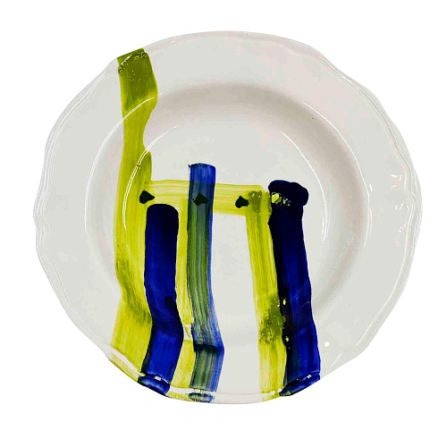 Artisan Ceramic Plate Pure Craftsmanship