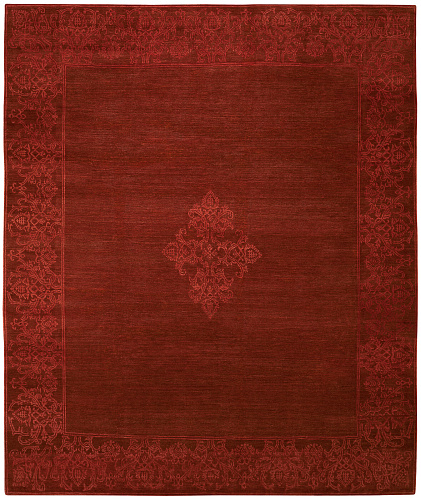 Florenz Red Luxury Hand-woven Rug