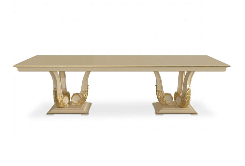Noblesse Luxury Gold Italian Dining Table