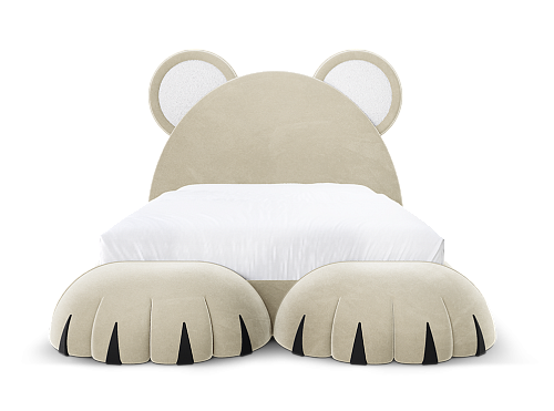 Fluffy Cub Soft Bed