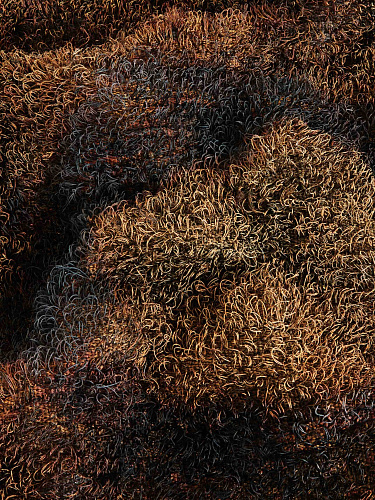 Metal Designer Luxury Rug