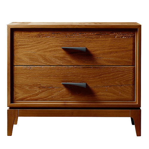 Velo Brown Modern Nightstand