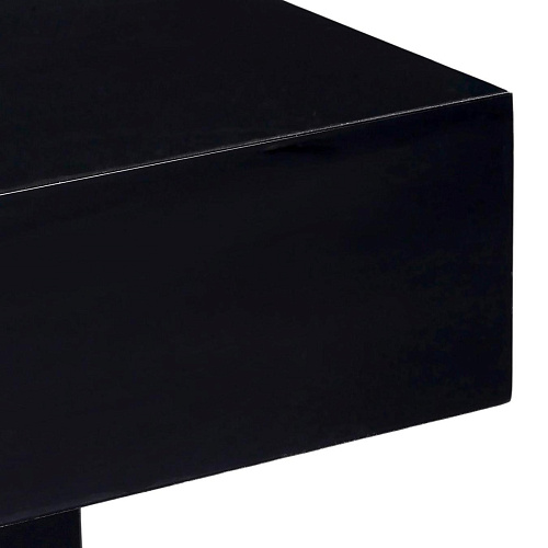 Loft Black Small Accent Coffee Table