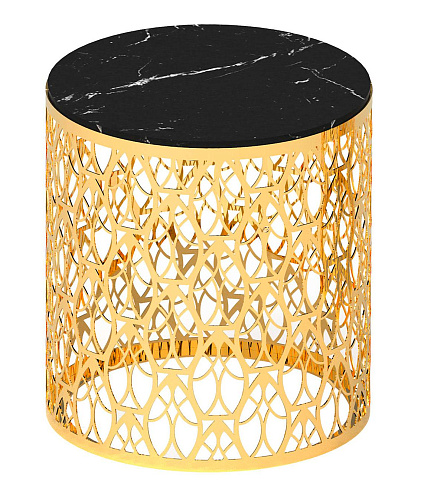Cabaret Gold Italian Side Table