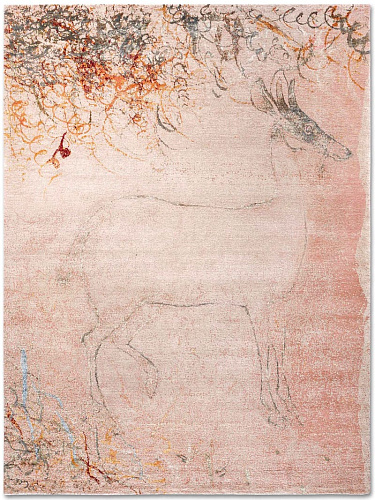 Antelope Hand-Woven Exquisite Rug