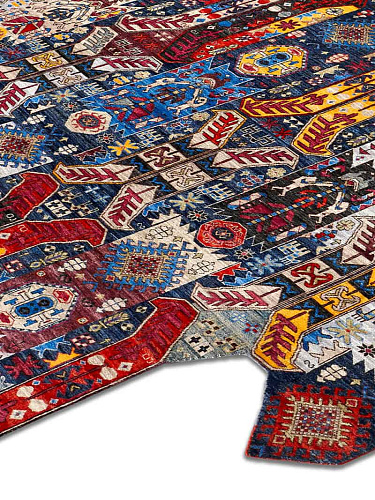 Multishape Luxury 100% Wool Rug