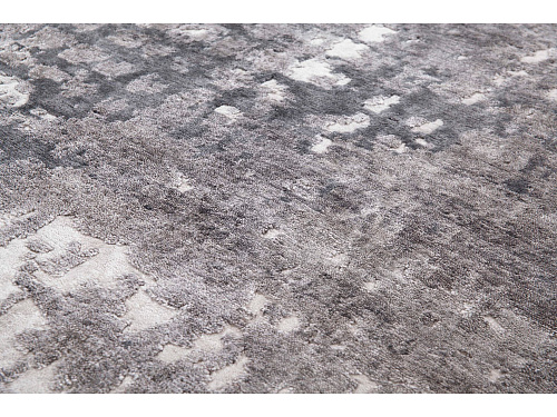 Luxury Bamboo Silk Abstract Indian Rug