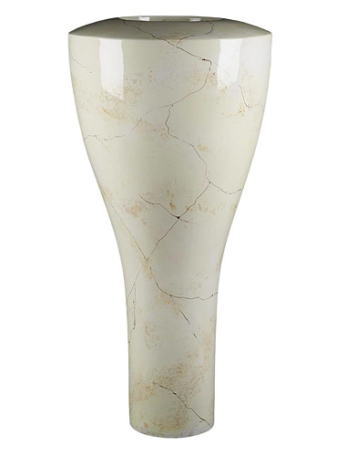 Carrara Tippy Artisan Vase
