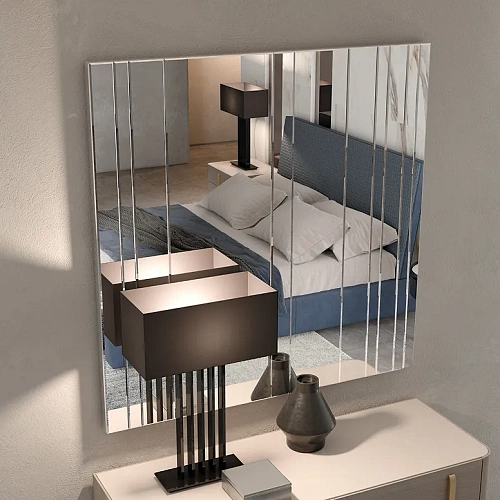 Contemporary Square Wall Mirror