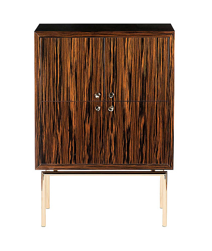 Secret Handcrafted Wood Cabinet