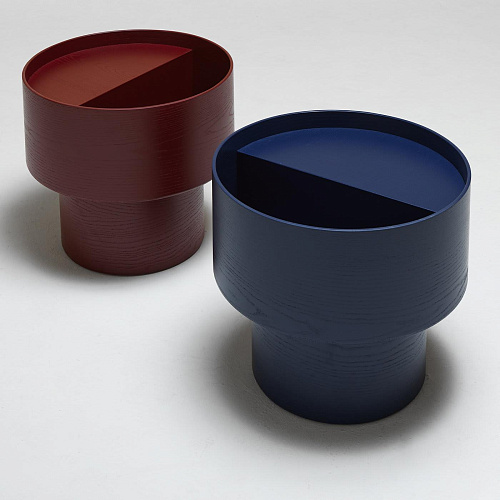 Vinnie Red Chic Side Table