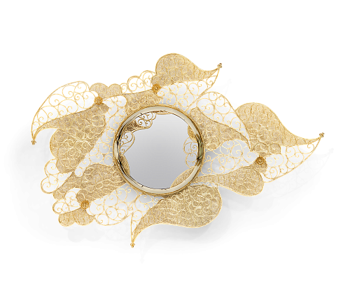 Ornate Filigree Designer Mirror
