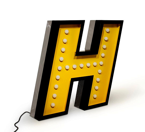 Elegant Letter H