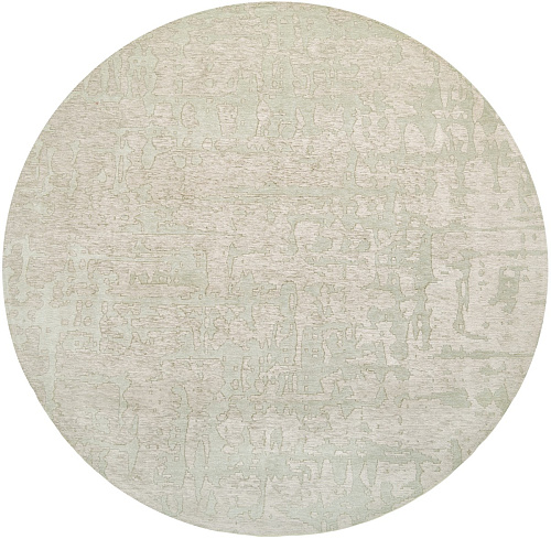 Dry Beige Circle Rug