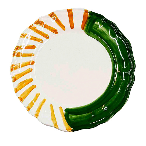Ceramic Art Plate Handmade Series