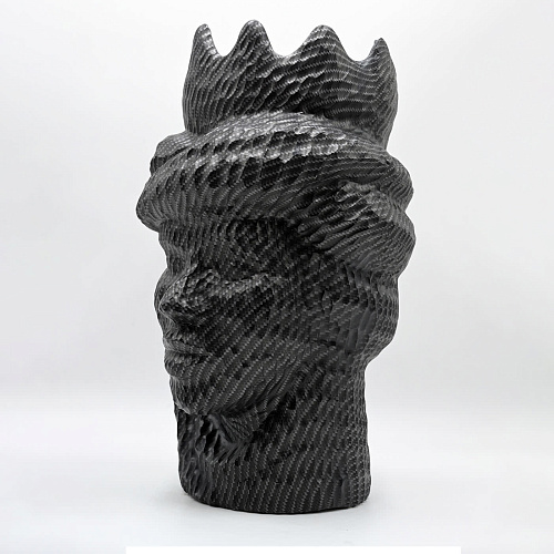 Slate Grey Moor's Head Artwork