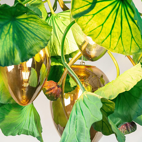 Dichondra Botanical Round Chandelier