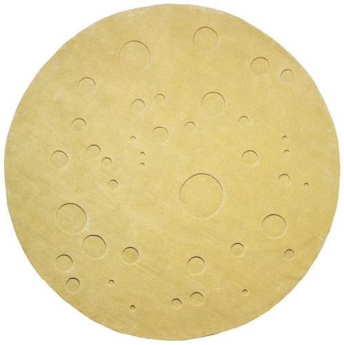 Moon Round Wool Rug