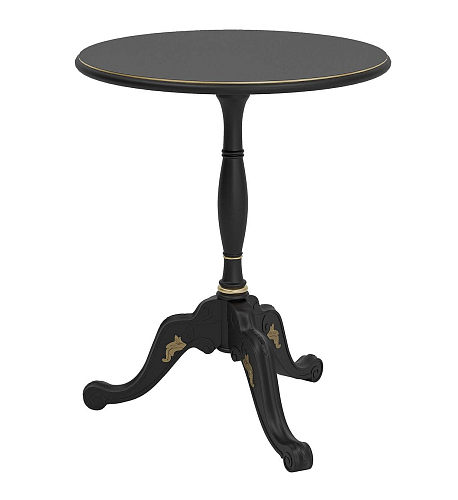 Black Italian Side Table