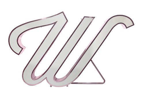 Wondrous Enchanting Letter W 