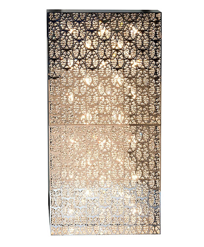 Domino Large Rectangular Artisan Sconce