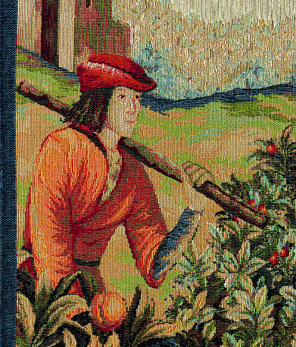 Fountain Woven Tapestry