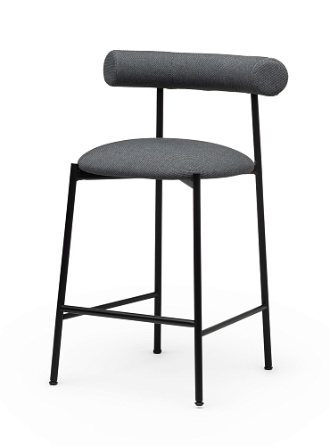 Gray Pampa Bar Stool