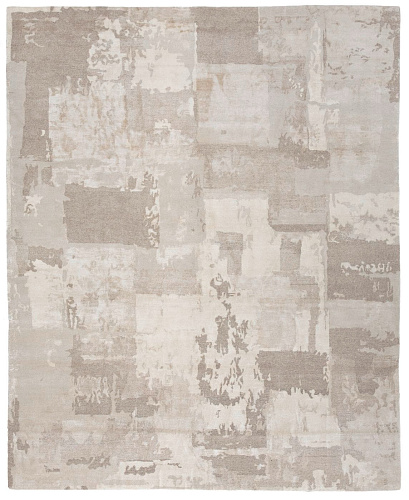 Boro Hand-woven Grey Luxurious Rug