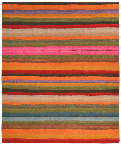 Multiline Hand-woven Luxury Rug