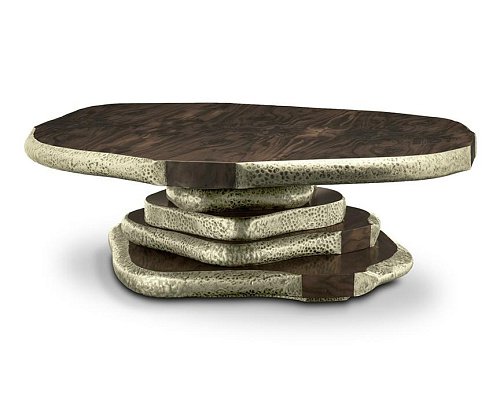 Baltic Amber Glow Center Table