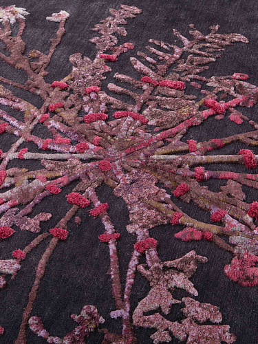 Savage Flowers Designer Rug