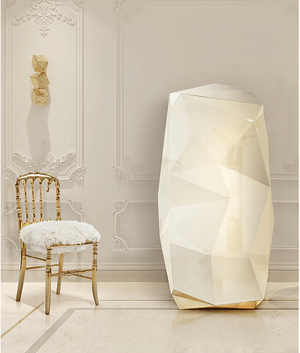 Empyrean Fur Designer Luxe Chair