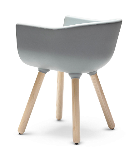 Gray Tulip Chair