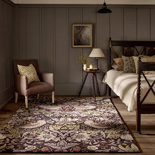 Grape Shaggy Rug