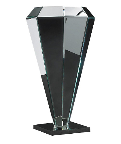 Diamante Handcrafted Mirrored Column