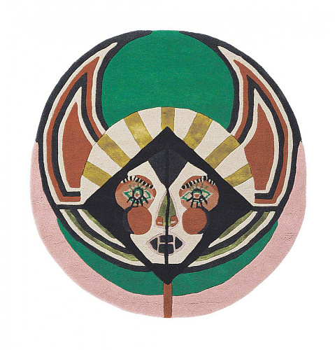 Zodiac Virgo Hand Woven Round Rug