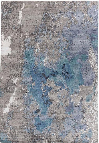 Abstract Luxury Bamboo Silk Rug