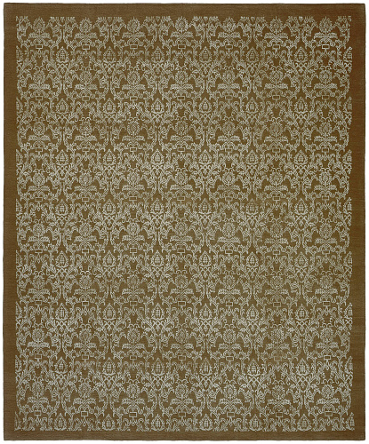 Roma Olive Luxury Hand-woven Rug