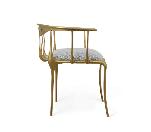 Satin Designer Luxe Chair