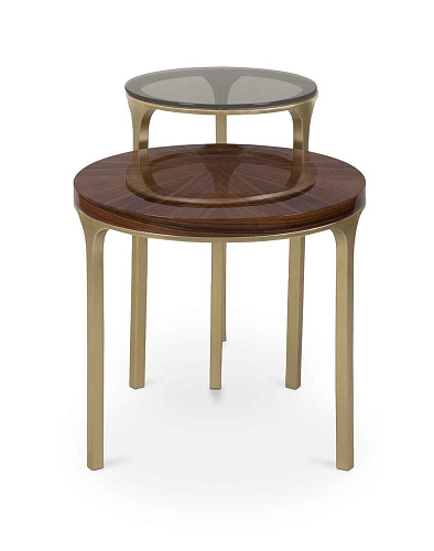 Two-Tier Layered Side Table