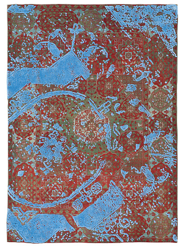 Malena Blue Hand-woven Luxury Rug