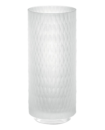 Hexagon Matte Crystal Vase