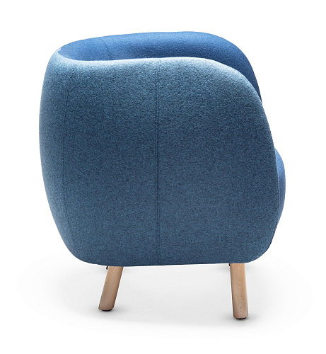 Blue Mousse Armchair