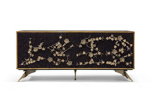Mirage Purple Feather Sideboard