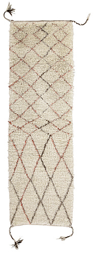 Tribal Zigzag Red / Black Luxurious Rug