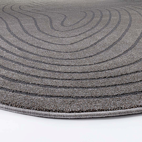 Cortina Stone Taupe Oval Rug