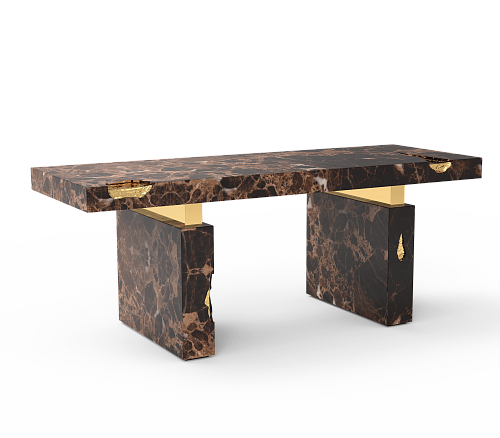 Emperador Luxe Desk