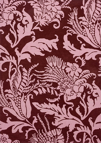 Baroque Pink Designer Rug
