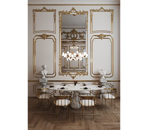 Oval Estremoz Luxe Dining Table